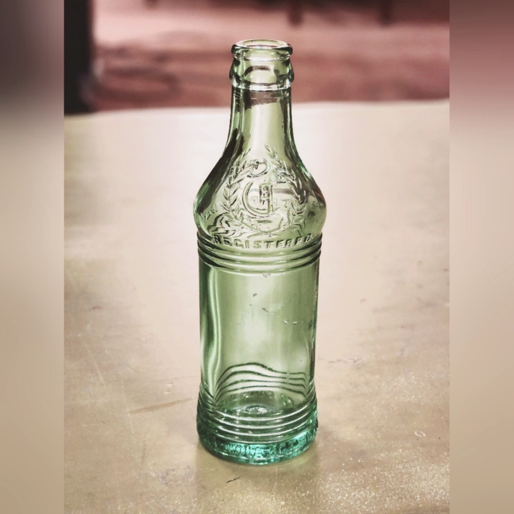 Vintage 1922 Green Coca Cola Bottle